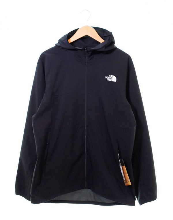 ノースフェイス THE NORTH FACE ES Anytime Wind Hoodie エニータイムウインドフーディ NP72385 ジャケット ブラック Lサイズ 103MT-724