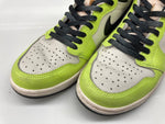 ナイキ NIKE 22年製 AIR JORDAN 1 RETRO HIGH OG VOLT エア ジョーダン レトロ ハイ ボルト AJ1 シューズ 白 黄 555088-702 メンズ靴 スニーカー イエロー 28cm 104S-1007