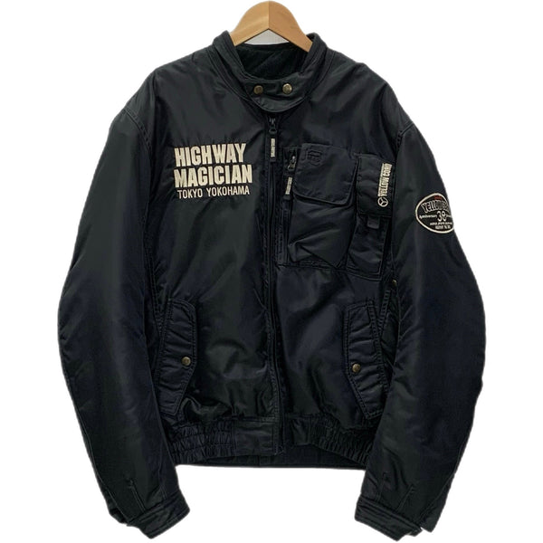 イエローコーン YeLLOW CORN YB-7300 ジャケット ブラック LLサイズ 201MT-4687