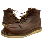 【曜日割引対象外】 レッドウィング RED WING アイリッシュセッター CLASSIC MOC TOE USA製 9D 1907 メンズ靴 ブーツ ワーク ブラウン 27cmサイズ 201-shoes1560 VB