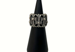 シルバーアイテム Silver Item Silver Ring シルバー リング クロス 十字 逆十字 指輪 銀 メンズジュエリー・アクセサリー 指輪・リング 総柄 シルバー 104A-26