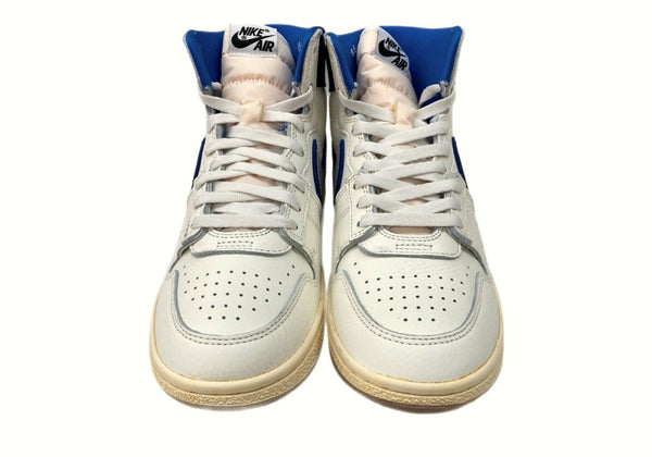 ナイキ NIKE 24年製 × AWAKE NY アウェイク AIR SHIP PE SP エア シップ ハイカット シューズ AJ 白 青 FN8675-104 メンズ靴 スニーカー ホワイト 27.5cm 104S-635