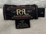 ダブルアールエル RRL 90s 90年代 三ツ星タグ トレーナー EAGLE イーグル SWEAT SHIRT ヴィンテージ VINTAGE ラルフローレン RALPH LAUREN コットン ポリエステル USA製 GRAY 灰色 スウェット プリント グレー Lサイズ 104MT-2042