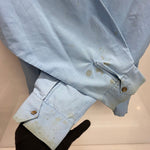 【曜日割引対象外】 ヴィンテージ vintage 40's~ スイングトップ コの字 ジャケット ブルー XLサイズ 201MT-4659 VB