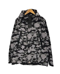 ア ベイシング エイプ A BATHING APE BAPE 総柄 マウンテンパーカー フーデッド ジップアップ ジャケット 001LJE301013X ジャケット マルチカラー Lサイズ 101MT-5301