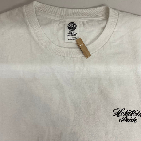 東京インディアンズ TOKYO INDIANS Motorcycle Club S/S Tee イベント限定 Tシャツ ホワイト XLサイズ 201MT-4406