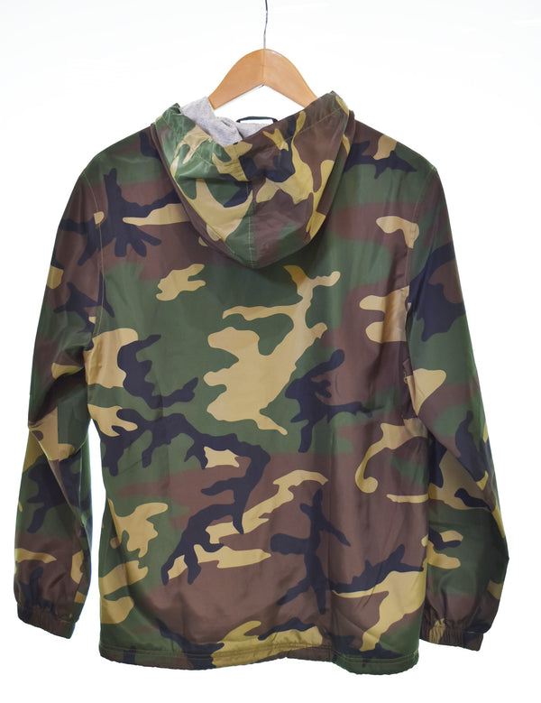シュプリーム SUPREME 17SS Vertical Logo Hooded Coaches Jacket CAMO フーデッドコーチジャケット ジャケット マルチカラー Sサイズ 103MT-3095