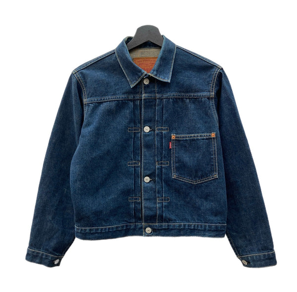 リーバイス Levi's 1st 506 大戦モデル ファースト LVC VINTAGE CLOTHING 復刻 日本製 デニムジャケット Gジャン 濃紺 サイズ 36 ジャケット 無地 ネイビー 104MT-1828