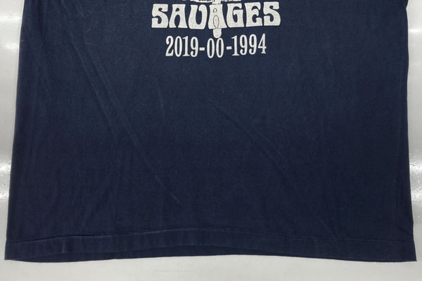 出品最終日 SAINT NBHD スカルプリント Tシャツ XL ネイビー NEIGHBORHOOD（ネイバーフッド） スカルプリントTシャツ ネイビー