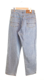 ダブルアールエル RRL 90s ストレートデニムパンツ TALONジッパー デニム ブルー 103MB-441