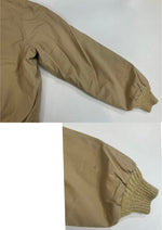 ヴィンテージ vintage 70's 70年代 Varsity by Catalina カタリナ バーシティージャケット ダービージャケット カップショルダー 46 ジャケット ベージュ 101MT-4789