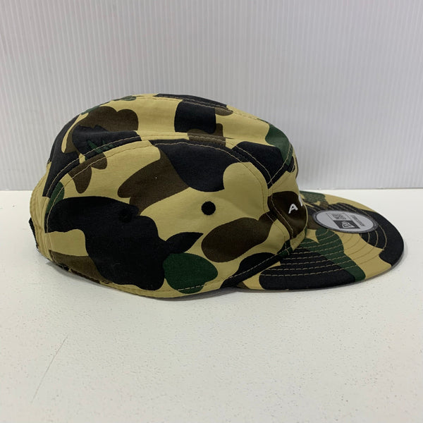 【中古】アベイシングエイプ A BATHING APE ニューエラ NEW ERA コラボ 001CPH301015X 帽子 メンズ帽子 キャップ マルチカラー フリーサイズ 201goods-660
