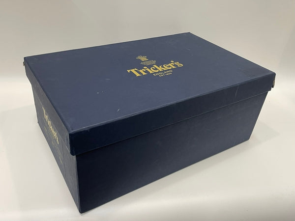 トリッカーズ Trickers コマンドソール ウイングチップ サイドゴア ブーツ グッドイヤーウェルト製法 275413 メンズ ブラック UK8 26.5cm 601sh-44