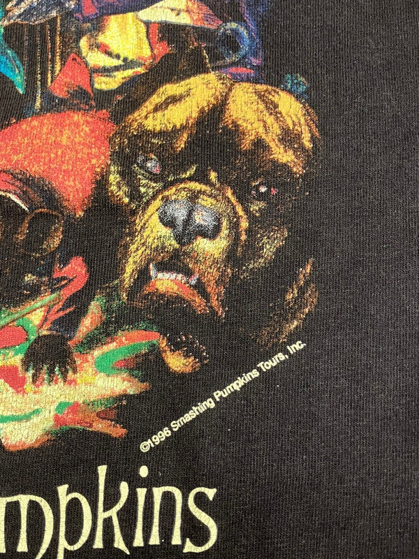 バンド band 90’s 90年代 The Smashing Pumpkins MELLON COLLIE AND THE INFINITE SADNESS スマッシング・パンプキンズ VINTAGE ヴィンテージ Tシャツ ブラック Lサイズ 101MT-5059