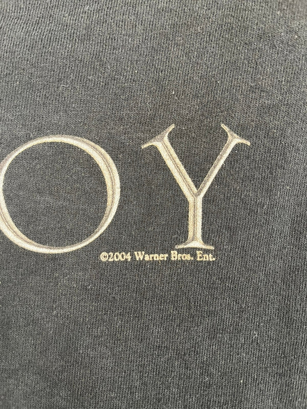 US US古着 00s ©2004 MOVIE TEE ムービーTシャツ 映画 TROY トロイ 黒 Tシャツ ブラック Mサイズ 101MT-4842