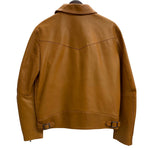 【曜日割引対象外】 ヌーディージーンズ Nudie Jeans Eddy レザージャケット 571615006 ジャケット ブラウン Sサイズ 201MT-3918 VB