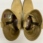 【曜日割引対象外】 レッドウィング RED WING ペコスブーツ スエード USA製 8168 メンズ靴 ブーツ ペコスタイプ ベージュ 25cmサイズ 201-shoes1520 VB