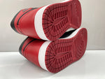 ナイキ NIKE 16年製 AIR JORDAN 1 RETRO HIGH OG BANNED エア ジョーダン レトロ ハイ ブレッド AJ1 シューズ 赤 黒 555088-001 メンズ靴 スニーカー レッド 29.5cm 104S-984