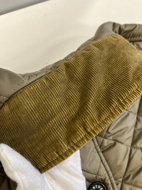 マッキントッシュ MACKINTOSH 裏ボア 中綿コート キルティング ジャケット コート カーキ サイズ34 101LT-150