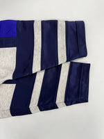 アディダス adidas 90s 90年代 デサント製 トレフォイルビッグロゴ ヴィンテージ vintage プルオーバー モックネック スウェット ブルー Lサイズ 101MT-4518