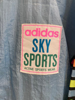 アディダス adidas ヴィンテージ Vintage ナイロンジャケット デサント  ACT-401 ジャケット ブルー フリーサイズ 101MT-3308