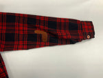 ペンドルトン PENDLETON  60's 60年代 オープンカラー ボードシャツ ウールシャツ 開襟 オンブレチェック vintage ヴィンテージ 長袖シャツ レッド Mサイズ 101MT-4190
