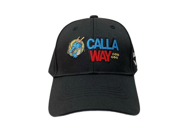 キャロウェイ Callaway × DRAGON BALL ドラゴンボール GOLF CAP ゴルフ キャップ アニメ 帽子 ハット 黒 C25291150 帽子 メンズ帽子 キャップ ロゴ ブラック Fサイズ 104H-60