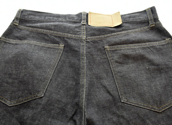 ブラームスルーツストック blurhms ROOTSTOCK Selvage Denim Pants セルビッジ デニムパンツ 黒 BROOTS23S11 デニム ブラック 3 103MB-295