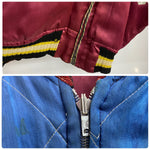 【曜日割引対象外】 ヴィンテージ vintage 50's JAPAN SOUVENIR JACKET スカジャン CHERRY ZIPPER ジャケット レッド 201MT-3775 VB