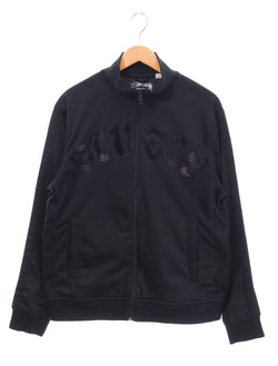 ステューシー STUSSY 00s 00's OLD STUSSY アーチロゴ トラックジャケット 2000年代 オールド 裏原 ジャケット ブラック Lサイズ 103MT-2574