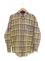 ペンドルトン PENDLETON 90s ウールボタンダウンシャツ Made in USA 90's USA製 長袖シャツ イエロー Mサイズ 103MT-3498