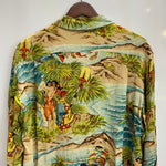 【曜日割引対象外】 サンサーフ SUN SURF スペシャルエディション 長袖アロハシャツ “FESTIVAL” 箱付き M20542 長袖シャツ マルチカラー Mサイズ 201MT-4375 VB