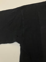 ヴィンテージ vintage 90's 90年代 Head Shot smiley face ぶち抜きスマイル ガンショット アートT 袖裾シングルステッチ Tシャツ ブラック Mサイズ 101MT-4937