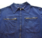 ヴィンテージ  Vintage 50sフレンチ サイクリストジャケット ワークジャケット ジャケット ブルー 103MT-2970