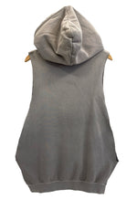 メゾン マルジェラ Maison Margiela スリーブレス フーディ ノースリーブ パーカー ロゴ ヴィンテージ加工 サイズ50 パーカ グレー 101MT-3679