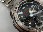 ジーショック G-SHOCK CASIO カシオ G-STEEL 中留 タフソーラー 耐衝撃構造 20気圧防水 アウトドア 腕時計 ウォッチ 5444 銀 GST-W110D メンズ腕時計シルバー 104T-27