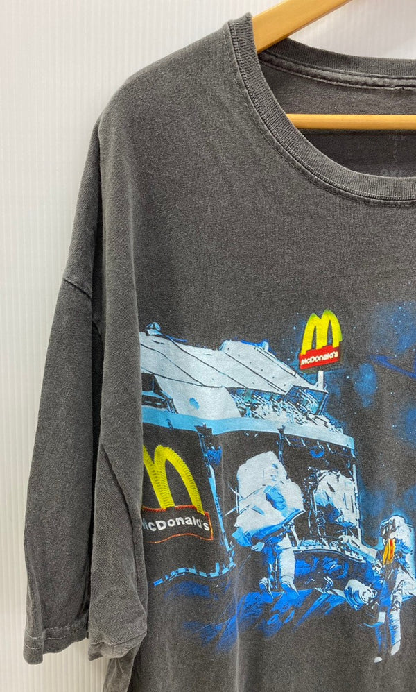 カクタスジャック cactus jack × McDonald's LIVE FROM UTOPIA Tシャツ グレー 2XLサイズ