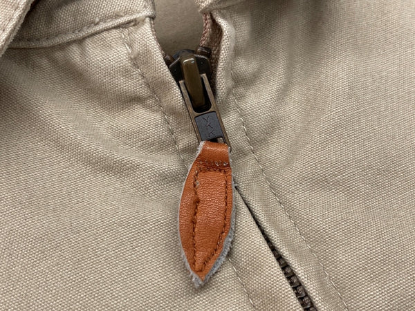 ラルフローレン RalphLauren Polo Sport ポロ スポーツ  90's SWING TOP スウィングトップ U.S.-67 バックプリント 茶 ジャケット ロゴ ベージュ 104MT-2299