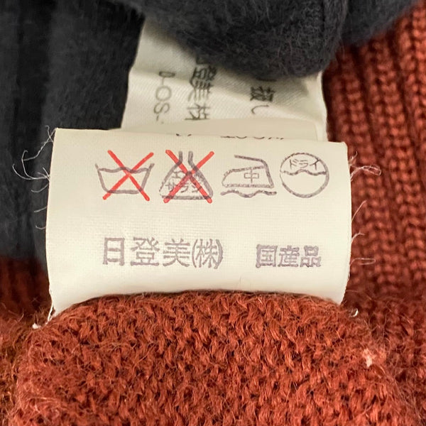 ラルフローレン Ralph Lauren Chaps Winter Sports エンジ 日本製 ニット セーター Mサイズ 201MT-3815