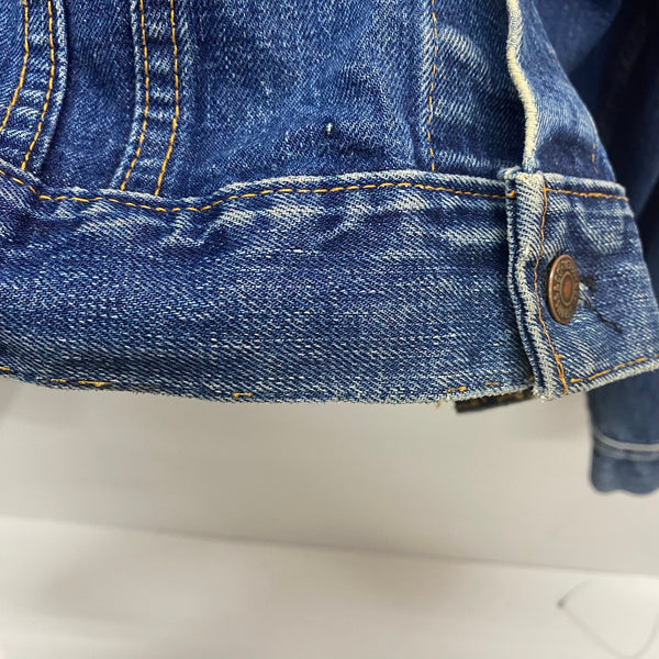 【曜日割引対象外】 リーバイス Levi's 4th 70505 ケアタグ 不均等V 刻印52 デニムジャケット ブルー 201MT-3506 VB