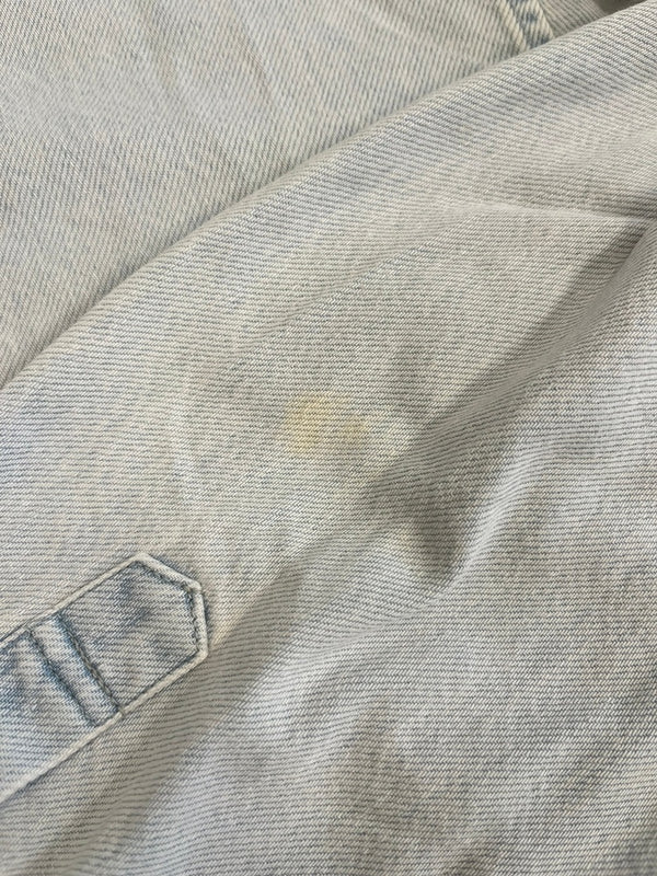 シュプリーム SUPREME 24SS Small Box Logo Denim Shirt Washed スモールボックスロゴ デニムシャツ 青 長袖シャツ ブルー Lサイズ 101MT-5044