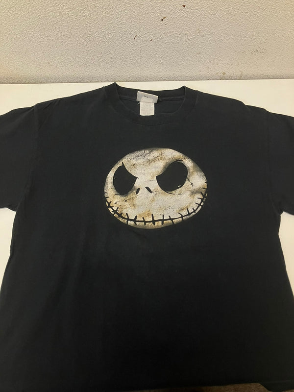 US US古着 ～00's 00s Y2K Walt Disney World The Nightmare Before Christmas ディズニー ナイトメアー・ビフォア・クリスマス オフィシャル Tシャツ ブラック 101MT-4939