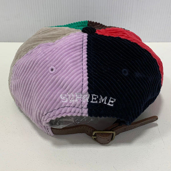 【中古】シュプリーム SUPREME 24FW Corduroy S logo 6-panel Multi Color 帽子 メンズ帽子 キャップ マルチカラー 201goods-577