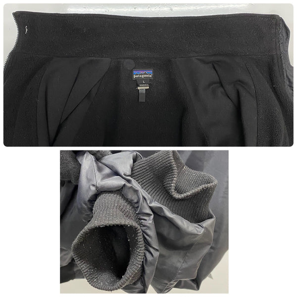 【曜日割引対象外】 パタゴニア PATAGONIA 90's Shelled Synchilla Jacket ナイロン ジャケット ブラック Lサイズ 201MT-3725 VB