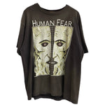 セントマイケル SAINT Mxxxxxx HUMAN FEAR SM-S22-0000-011 Tシャツ ブラック XLサイズ 201MT-3951