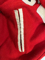 ヴィンテージ vintage 50's～60's 50～60年代 ウールスタジャン ヴァーシティジャケット アワード レターマン ワッペン レザーパイピング ラグランスリーブ ジャケット レッド 101MT-5331