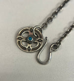 アリゾナフリーダム ARIZONA FREEDOM  ターコイズホイール フック チェーン メンズジュエリー・アクセサリー ネックレスチェーン シルバー 101goods-182