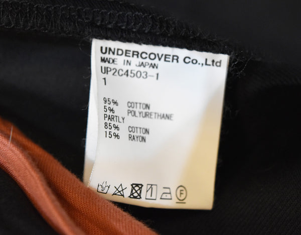 アンダーカバー UNDERCOVER 23AW トライバルポケット パンツ UP2C4503-1 ボトムスその他 ブラック 1 103MB-666