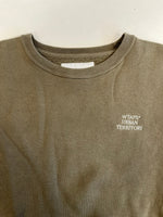 ダブルタップス WTAPS 22AW AII 02/SWEATER/COTTON.WUT ダブルタップス エーアイアイ スウェットシャツ オリーブドラブ クルーネック 222ATDT-CSM19 3 スウェット カーキ 101MT-5245