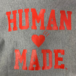 ヒューマンメイド HUMAN MADE フーディ パーカ グレー Sサイズ 201MT-4543